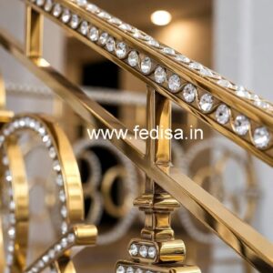 Premium Quality Brass Crystal Railings CR-4889