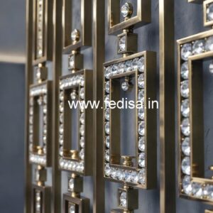Brass Crystal Railings for Modern Homes CR-4932