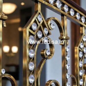High-Class Brass Crystal Railings CR-4945