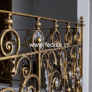 Artistic Home Brass Crystal Railings CR-4959