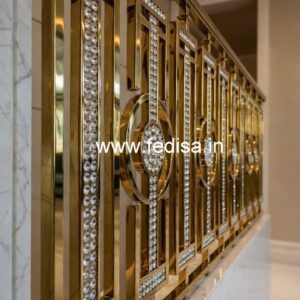 Premium Brass Crystal Staircase Decor CR-4979