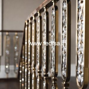 Stylish Brass Crystal Interior Designs CR-5010