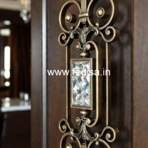 Luxury Brass Crystal Railings for Modern Villas CR-5042