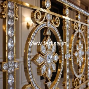 High-Class Brass Crystal Railing Styles CR-5076