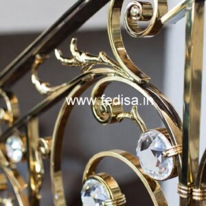 Best Brass Crystal Railings for Luxury Homes CR-5118