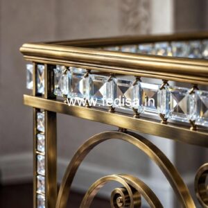 Designer Brass Crystal Railings for Home Decor CR-5133