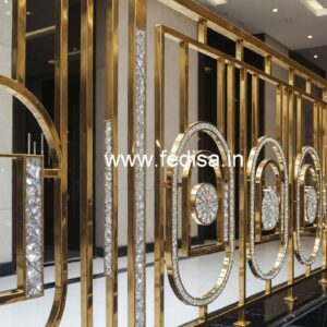 High-End Brass Crystal Railings for Luxury Villas CR-5150