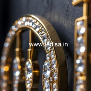 Classic Interior Brass Crystal Railings CR-5245