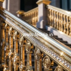 Stylish Brass Crystal Railing Inspiration CR-5284