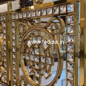 Luxury Brass Crystal Railing Design Ideas CR-5471
