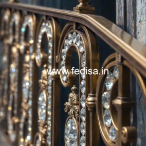 Elegant Brass Crystal Designs for Homes CR-5525