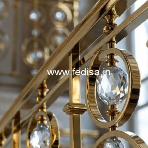 High-Class Brass Crystal Railings CR-5553