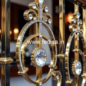 Royal Interior Brass Crystal Railings CR-5612