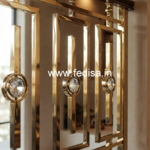 Designer Brass Crystal Railings for Staircases CR-5621
