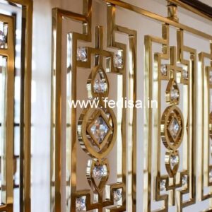 Luxury Brass Crystal Railings for Interior Inspiration CR-5664