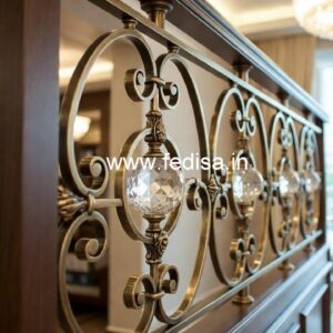 Unique Brass Crystal Railing Concepts CR-5790