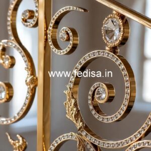 Elegant Brass Crystal Designs for Homes CR-5829