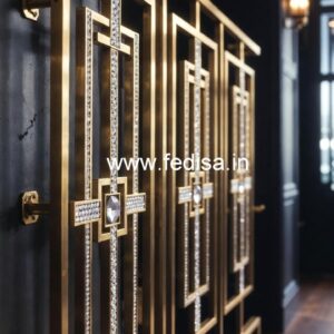 Brass Crystal Railing for Grand Interiors CR-5830