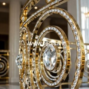 Classic Brass Crystal Railing Inspiration CR-5931