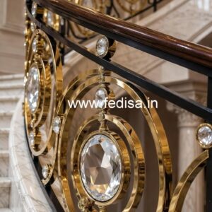 High-Class Brass Crystal Railing Styles CR-5988