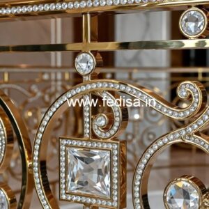 Designer Brass Crystal Staircase Concepts CR-5993