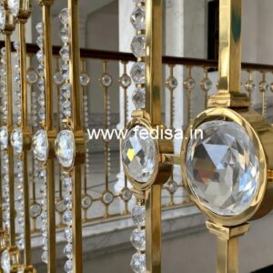 Luxury Brass Crystal Staircase Inspiration CR-6006