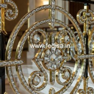 Luxury Brass Crystal Railings for Home Design CR-6021