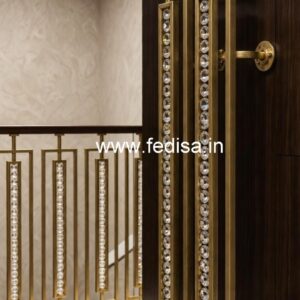 Premium Brass Crystal Staircase Decor CR-6195