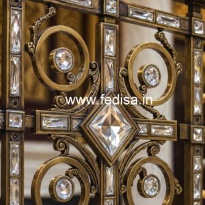 Luxury Brass Crystal Railings for Duplex CR-6238
