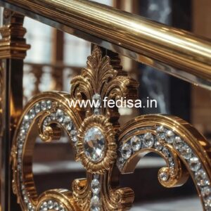 Artistic Brass Crystal Railing Concepts CR-6287