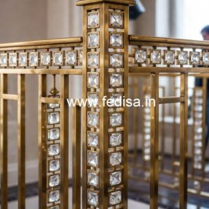 Royal Look Brass Crystal Stair Designs CR-6289