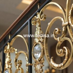 Luxury Brass Crystal Staircase Inspiration CR-6310