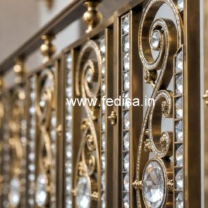 Elegant Brass Crystal Staircase Inspiration CR-6336