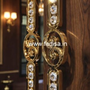 Designer Brass Crystal Railings for Luxury Interiors CR-6354