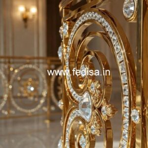 High-End Brass Crystal Railing Styles CR-6401