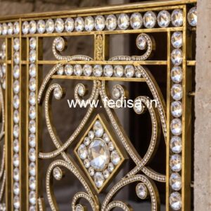 Premium Quality Brass Crystal Railings CR-6409