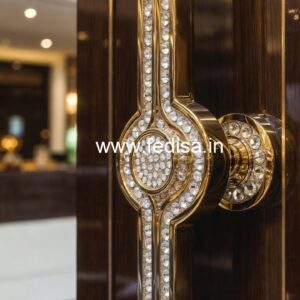 Brass Crystal Railings for Staircases CR-6448
