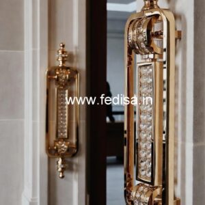 Designer Interior Brass Crystal Railing CR-6466