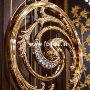 Luxury Home Staircase Brass Crystal Railings CR-6467