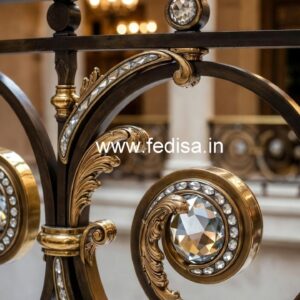 High-End Brass Crystal Railing Concepts CR-6493