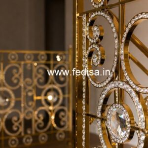 Designer Brass Crystal Railing Trends CR-6502