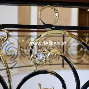Royal Style Brass Crystal Railings CR-6505