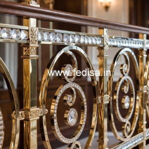 Artistic Brass Crystal Railing Concepts CR-6591