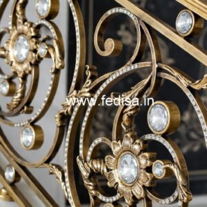 High-Class Brass Crystal Railing Styles CR-6596