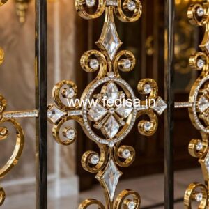 Luxury Brass Crystal Railings for Home Decor CR-6656