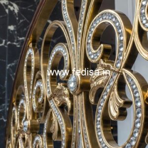 Contemporary Brass Crystal Railing Designs CR-6704