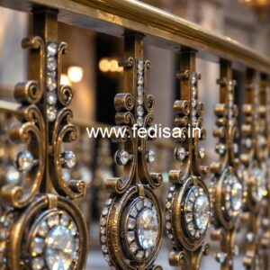 High-End Brass Crystal Railing Styles CR-6705