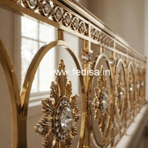 Brass Crystal Railings for Modern Villas CR-6721
