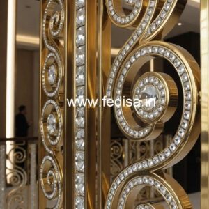 High-Class Brass Crystal Railings CR-6769
