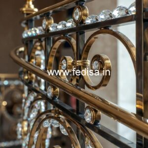 Brass Crystal Railing for Modern Architecture CR-6798